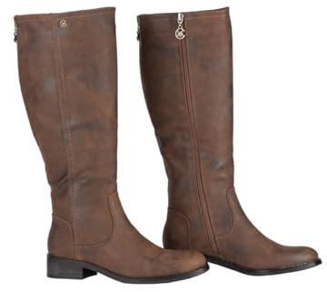 CHATTAWAK Donna 8MELINACHOCO38 Stivale Alto Fino al Ginocchio, Choco, 38 EU, marrone, 38 EU