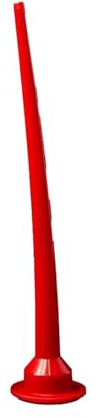 Red Caulk Extended Reach Nozzle | Durable PVC Caulking Glue Nozzle for Wall Construction,Industrial Adhesives Supplies for Floor, Door, Window, Plumber, Bathroom, Kitchen Caulking Guns