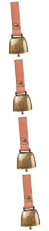 MERRYHAPY 4stücke Iron Dog Bell Multifunktionale Haustierglocke Für Hundetraining Und Dekoration Laute Und Langlebige Tierglocke Für Hunde Schafe Und Rinder Mit -möglichkeiten