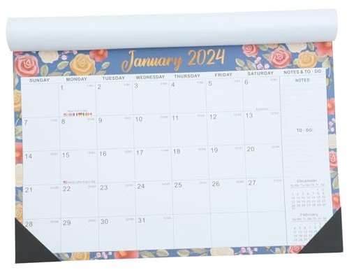 DIYEAH Wandkalender Klar Bedruckt Monatskalender Hängekalender Für Haushalt Büro Planungskalender Zum Aufschreiben Von Notizen Und Plänen
