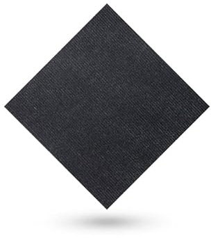 Selbstklebende Teppichfliesen, einfach abziehen und aufkleben, rutschfest, strapazierfähig, Bodenbelag für Büro und Wohnzimmer, 6 Stück, schwarz, 50 x 50 cm
