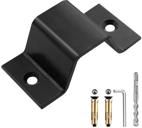 Anbte Kit Ancora da Terra in Acciaio Temprato per Moto/Bici con Punta da 16mm in Carburo - 2 Bulloni di Ancoraggio, Anti-Sfondo e Chiave Esagonale|Resistente a Taglio e Intemperie