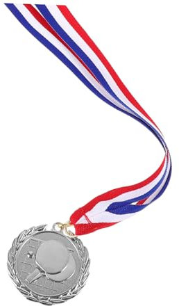 DECOMELODY Metallmedaille Für Tischtennis-Wettkampf Sportveranstaltungen Preismedaillen Aus Metall Auszeichnungen Für Junge Mädchen Zinklegierungsmedaillen Für Belohnungen Und Partys