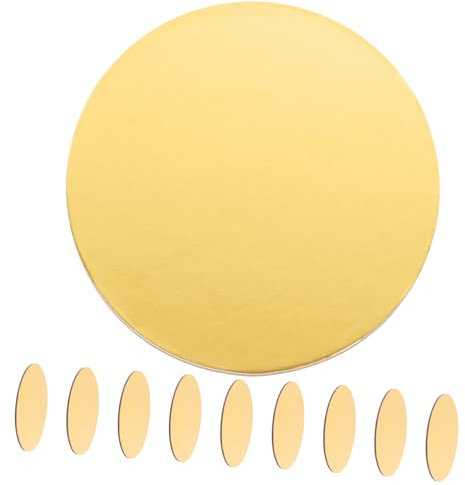 FUNOMOCYA Base Per Torta Di Carta 20 Pezzi Sottotorta Rotonda Per Torte Mousse E Esposizione Accessori Per Feste E Dolci