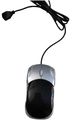 Tutoy 3D Optical Voiture De Forme De La Souris Filaire USB (argenté)