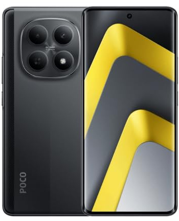 XIAOMI POCO M8 5G - Smartphone de 8+512GB, Pantalla de 6,77 120Hz Flow AMOLED, Snapdragon 6 Gen 3, cámara Dual de 50MP IA, Carga Turbo de 45W, Cargador no Incluido, Negro