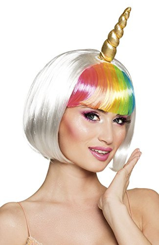 Boland 85820 Perruque licorne avec corne, femme, taille unique
