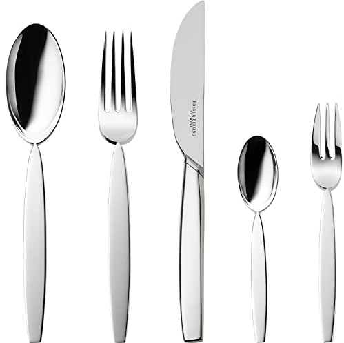 Robbe & Berking 12 5 pzas. Cubiertos de menú (Plata de Ley 925)