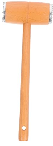 COLLBATH Meat Tenderizer Hammer Wood Head Heavy Duty Steak Hammer Kitchen Tool Meat Mallet