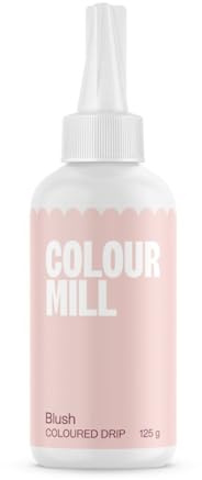 Colour Mill Choco Drip Schokoladen-Glasur, Blush, 125g | Gebrauchsfertig, Perfekt für Drip Cakes, Schokoladenformen, Cake Pops, Macarons oder als Glasur über Eis und Keksen