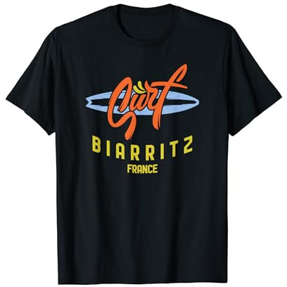 Surf Biarritz, Surfen Biarritz in Frankreich, CrossBoard T-Shirt