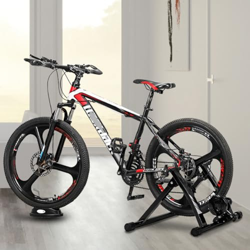 Faltbarer Fahrradtrainer für das Fahren in Innenräumen, Fahrrad-Rollenständer für das Rallye-Radtraining, Heimtrainer für das Fahren in Innenräumen, tragbare Aerobic-Ausrüstung für den Innenberei