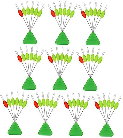 VANZACK 10stücke Fluoreszenz Angelpose Angelboje Für Draußen Angeln Werkzeug Leicht Tragbar Outdoor Angelgerät Angelwerkzeug Praktisch Als Geeignet