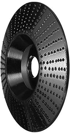 SZTVECFW Disque abrasif Rotatif for meule à Bois de 100 mm for Outil de Sculpture sur Bois(16Mm)