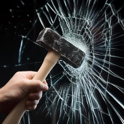 Qualsen 4Mil Pellicola Trasparente Adesiva Antieffrazione Antirottura Pellicole di Sicurezza per Vetro Pellicola Adesiva per Vetri Pellicola Protettiva per Casa 30x200cm