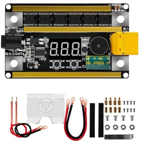 Suoumwa Verbessertes Tragbares Punktschweißgerät mit 100 Gängen und 12 V Spannung für 18650 Mobiltelefone, Lithiumbatterie, DIY, Kleines Punktschweißgerät