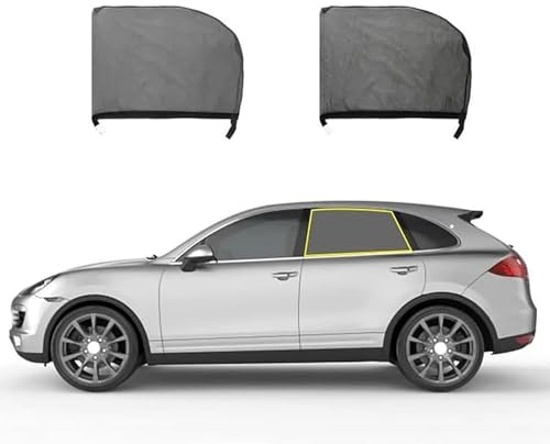 BQKCD Parasol Coche Lateral Ventana para VW T-Cross 2019-2023 2024, Delantero Trasero Parasol Ventana contra Rayos UV Privacidad Protectores Accesorios,B/Rear-Window