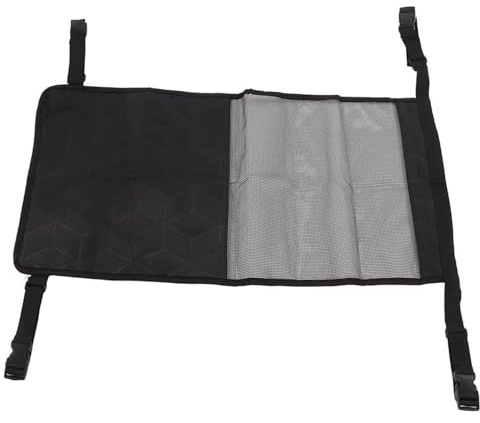 Barrera de asiento de coche para mascotas, divisor de seguridad de malla para perros, valla de asiento trasero de vehículo automotriz, protector de asiento trasero de coche fácil de instalar, red de