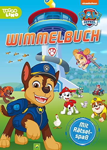 PAW Patrol Wimmelbuch. Mit Rätselspaß: Großes, buntes Bilderbuch für Kinder ab 3 Jahren