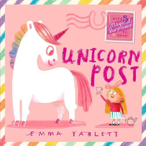 Unicorn Post: The perfect gift for unicorn-lovers with magical lift-the-flap letters to open, sparkly surprises and unicorn fun for kids age 3,4,5,6,7