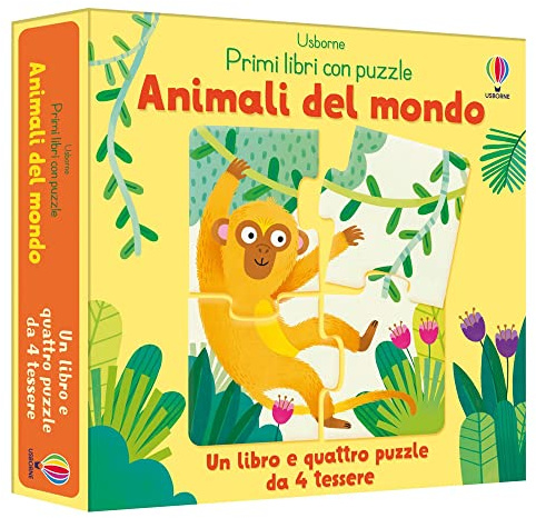 Primi libri con puzzle - Animali del mondo