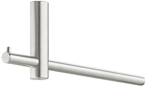 Gedotec H7410 Wall Coat Rack Panel & Hallway Stainless Steel Clothes Hanger L Shape Length 255 mm Made in Germany Pack of 1 Shelf Hanger with Mounting Material