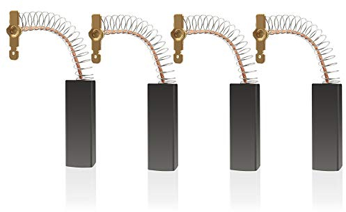 4 Pieces Washing Machine Carbon Brushes, 154740 Carbon Brushes Electric Motor Carbon Brushes for Bosch Washing Machine Siemens Washing Machine (5x12x35mm)