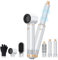 MogaWave 5 in 1 Hairstyler Pro,Blow Dryer Brush 60000RPM Air Styler, Left&Right Magic Hair Curler,3 Wind Speed and Temperature, Multi-Styler 5 in One for Drying Curling Straightening