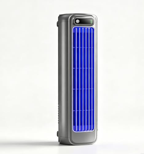 RemixAst Air Conditioning Unit Portable, Cooling Fan Room, 3 Speed, 2000MAh Silent Mini Tower Fan For Indoor And Outdoor