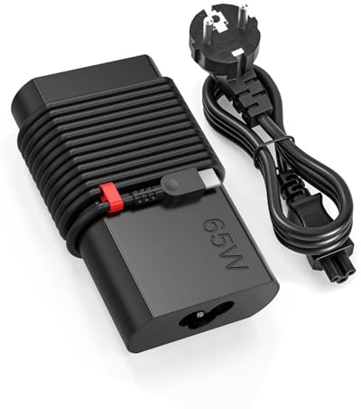 Cargador Portátil USB C 65W para Lenovo Thinkpad, Yoga Slim 6 7 9 | Ideapad Flex Duet Slim, ThinkBook, Chromebook, X1Carbon E590 E585 E580 E14 T480 T480s T490 T580 T14 L15 L590 P52s 720 910