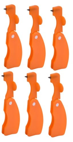 LABRIMP 6 Pezzi Peeler Multifunzionali Strumenti Sbucciatore per Frutta e Design e Portatile Sicurezza per Mani Facile da Usare