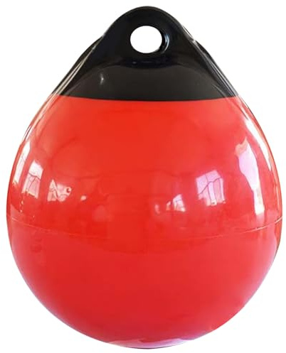 Boya de Barco de Gran flotabilidad de 8kg, Flotador Inflable de boya de Amarre de PVC, defensas de Parachoques de Barco de 9, 8x11, 8 para atracar/anclar/marcar