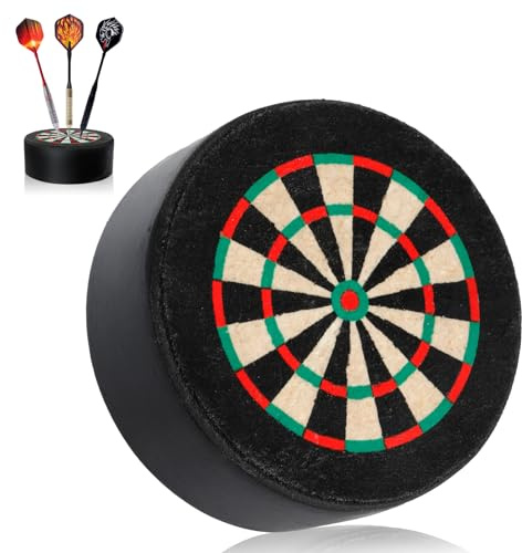 Berrihop Sisal Mini-Darthalter für Dartpfeile | Sichere und übersichtliche Aufbewahrung, Stilvolles Display, Für Zuhause, Spielzimmer und Dartverein