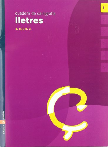 Quadern Cal.ligrafia Lletres 1