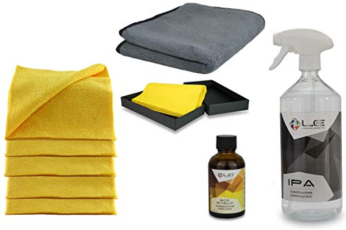 ADVANTUSE - Liquid Elements - Eco Shield Kits - Keramikbeschichtung mit Langzeit-Versiegelung (Diverse Varianten) (Eco + 10 STK. Scatter + 5 STK. Eraser)