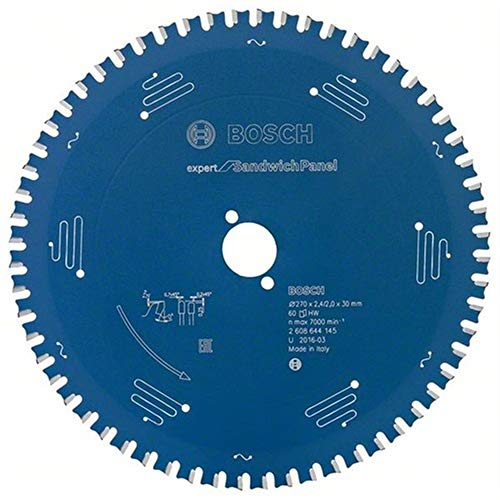 BOSCH Kreissägeblatt Expert for Sandwich Panel Außen-D.270mm Schnitt-B.2,7/2mm