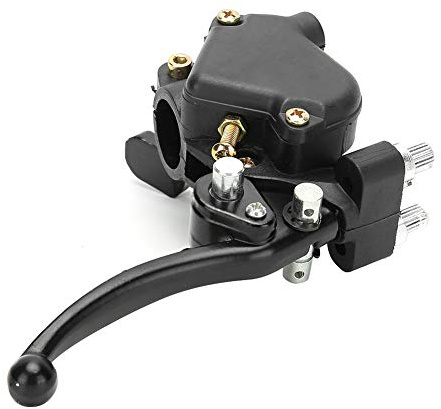 Bromshandtag, 22 mm/0,9 tum cykelbromsspakar, dubbelbromsspak, tumgasreglage, hastighetskontroll, frontkopplingsspak, tumgas med dubbel bromshandtag, passar för 49 cc mini barn fyrhjuling ATV-cykel