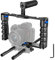 NEEWER Aluminium Alloy Video Camera Mounting Kit with Two Top Handle, 15 mm Rods, Compatible with Sony A7S III, Sony A6600 Canon EOS R5 R6 DSLR Mirrorless Camera Black-Blue