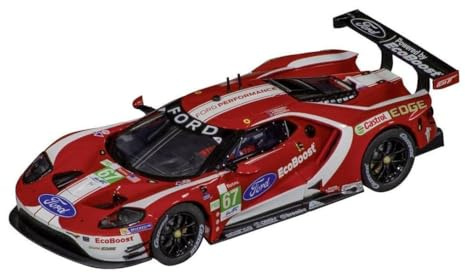 Carrera - 20031023 - DIGITAL 132 I Ford GT Race Car No.67 I Hochwertige lizenzierte Ford-Nachbildung mit Front- Rück- & Bremslichtern I Einfacher Betrieb auf der Heim-Slot-Rennbahn I Maßstab 1:32