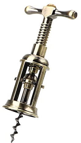 KEYVOR Tire Bouchon Bouteille de Bouteille de vin ouvre-Bouteille Vintage de Style Vintage Gadgets de Barre de Cuisine Tire Bouchon Electrique (Size : A)