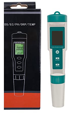 ISTOVO 7 in 1 PH/TDS/EC/ORP/salinità/SG/Misuratore di temperatura C-600 Tester per la qualità 'acqua potabile, misuratore di pH 'acquario