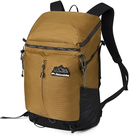 Naturehike Lätt vandringsryggsäck 25 L/35 L multifunktionell vandringsryggsäck med justerbar bröstrem och flera fack, hållbar dagväska reseryggsäck för män kvinnor