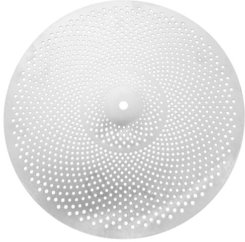 VINTORKY Dämpfer-becken Für Schlagzeug Quiet-becken Mit Geringer Lautstärke Becken-splash-paket Ersatzbecken Für Übungs-becken Aus Legierten Materialien