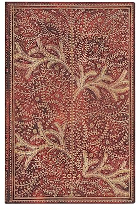 Paperblanks Flexi 12-Monatskalender 2024 Wildwood, Horizontal - Maxi (210 x 135), Französisch