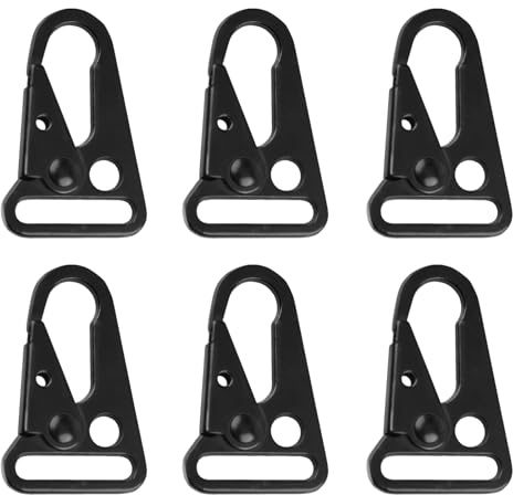 TRIWONDER Taktische Schlüsselanhänger, Gürtel karabiner, Gürtelclip, Molle karabiner, Gurtband für Bergsteigen Camping Wandern Outdoor Aktivitäten
