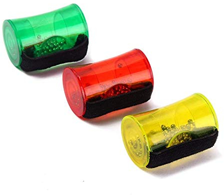 Onsinic 2st Mini Gitarre Finger Shaker Hammer Rhythmische Ring Wear Auf Finger Für Ukulele Gitarre