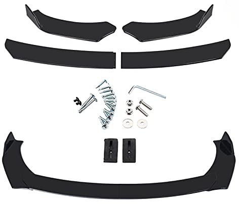Foxglove Frontspoiler Lippe | Auto Frontstoßstange Splitter Lip Spoiler | Universal Spoilerlippe Diffusor | Autoantikollisionsschutz Body Kit