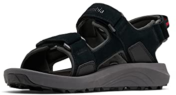 Columbia Trailstorm Hiker 3 Strap Sandalias De Senderismo Y Trekking para Hombre, Negro (Black x Dark Grey), 47 EU