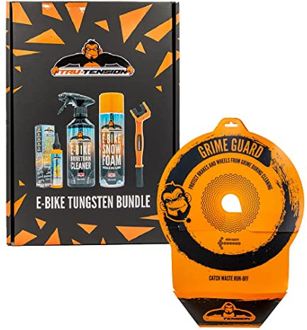 Tru-Tension | Grime Guard E-Bike Tungsten Fascio | Strumenti e Accessori per Biciclette
