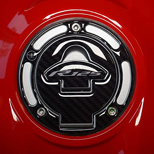 labelbike - 3D Sticker Motorcykel tanklock skydd kompatibel med Yamaha R125 2019-2022
